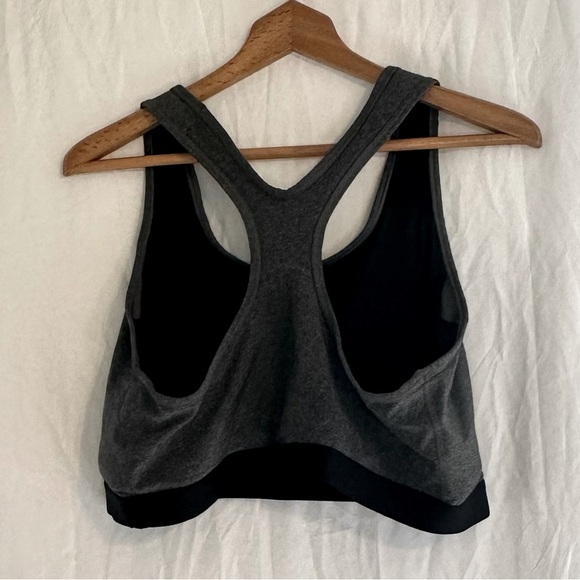 Avia Women’s Gray/Black Sports Bra with removable Padding size XXXL 3X - Picture 3 of 6